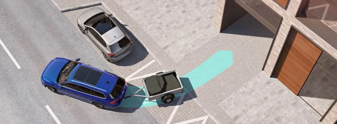 Asistent cúvania s prívesom - Trailer Assist Asistent cúvania s prívesom - Trailer Assist – realizácia VAG Tech