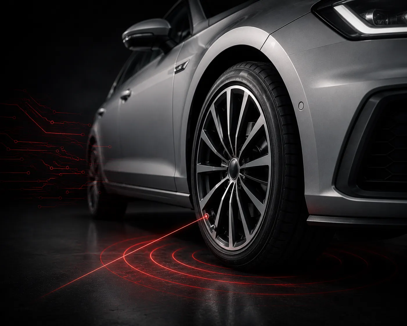 TPMS - Monitorovanie tlaku v pneumatikách – realizácia VAG Tech