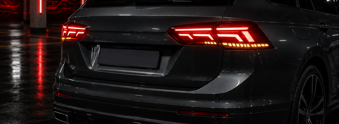 LED zadné svetlá a dynamické smerovky LED zadné svetlá a dynamické smerovky – realizácia VAG Tech