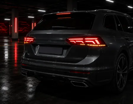 LED zadné svetlá a dynamické smerovky