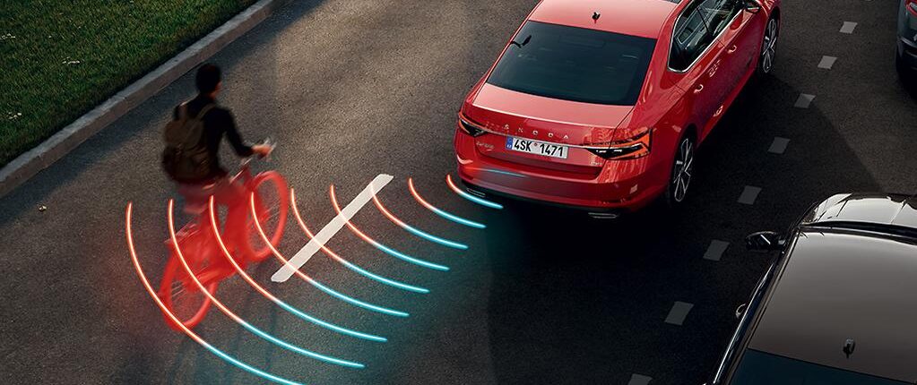 Side Assist – sledovanie mŕtveho uhla – realizácia VAG Tech